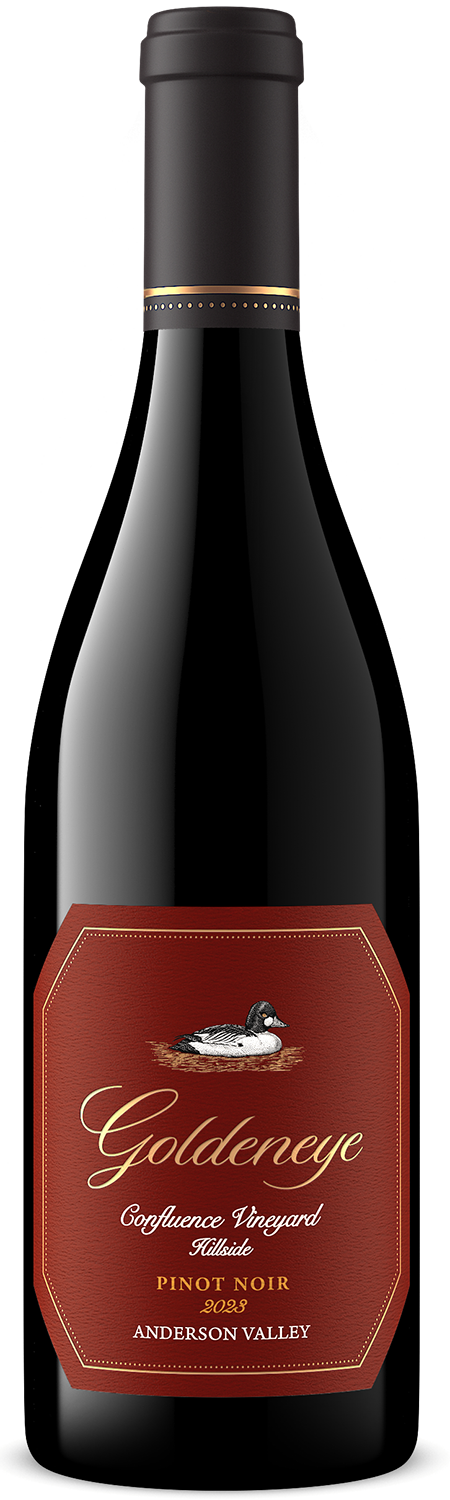 2023 Goldeneye Anderson Valley Pinot Noir Confluence Vineyard - Hillside