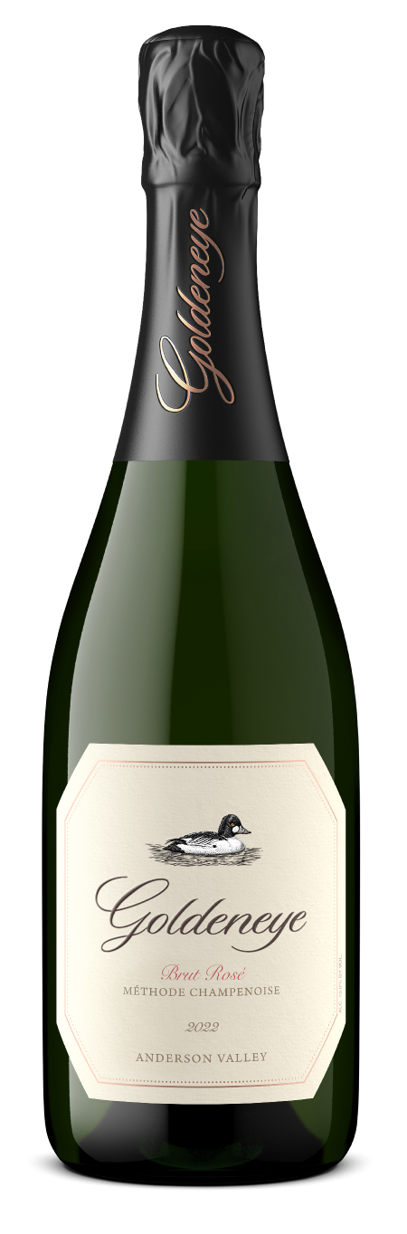2022 Goldeneye Anderson Valley Brut Rosé Sparkling Wine