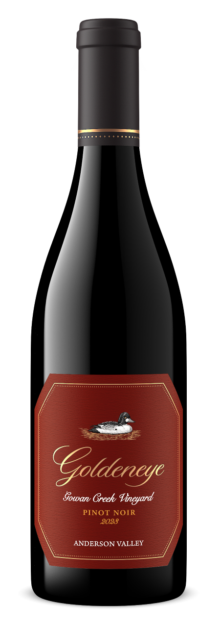 2023 Goldeneye Anderson Valley Pinot Noir Gowan Creek Vineyard