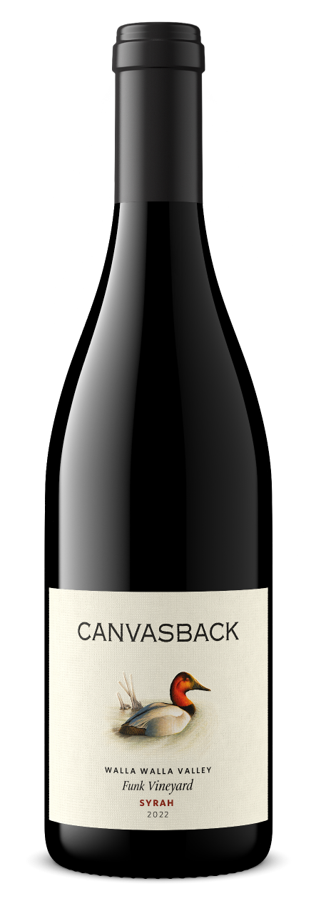 2022 Canvasback Walla Walla Valley Syrah Funk Vineyard