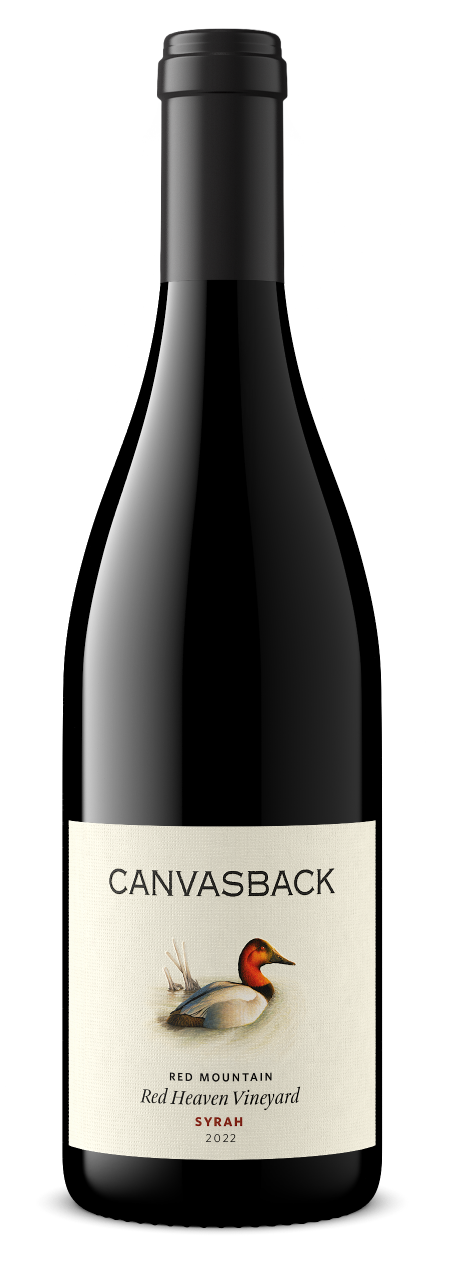 2022 Canvasback Red Mountain Syrah Red Heaven Vineyard