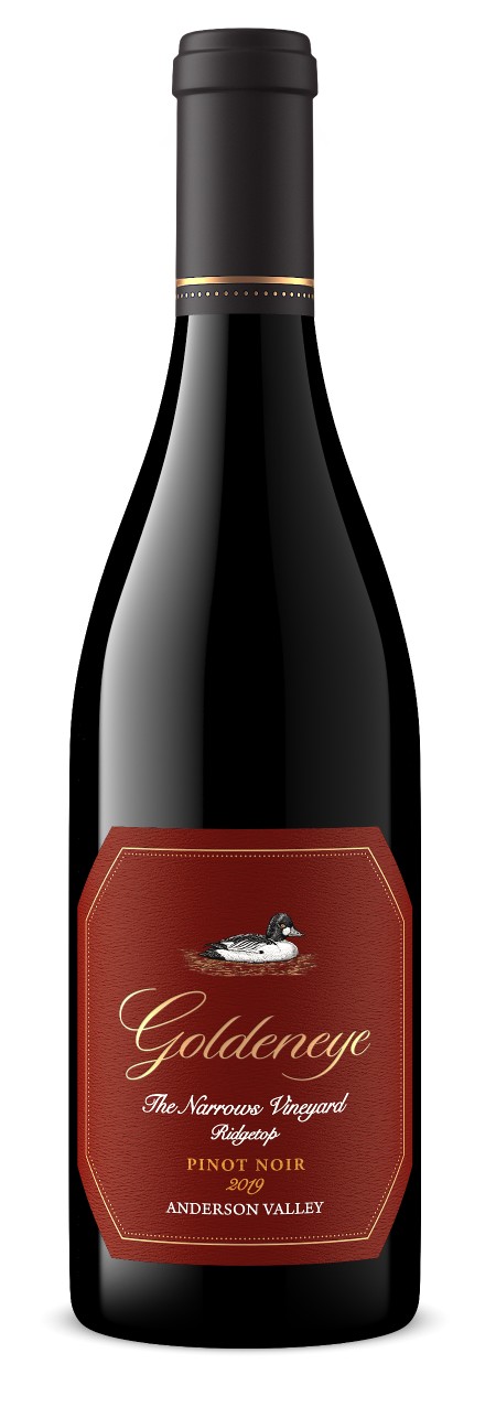 2019 Goldeneye Anderson Valley Pinot Noir The Narrows Vineyard - Ridgetop