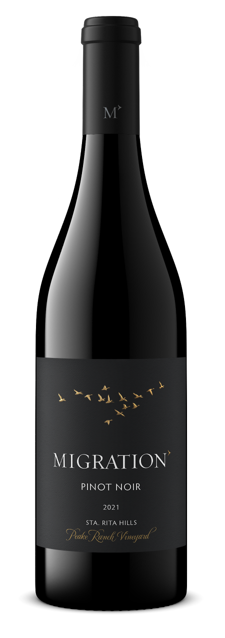 2021 Migration Sta. Rita Hills Pinot Noir Peake Ranch Vineyard